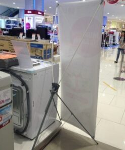 Standee x điều chỉnh kiểu hàn quốc kích thước 60x160cm - 80x180cm