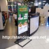 Khung standee chân sắt tốt 60x160cm 13 standee chân sắt