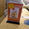 Standee để bàn mica A4 13 Standee để bàn mica A4