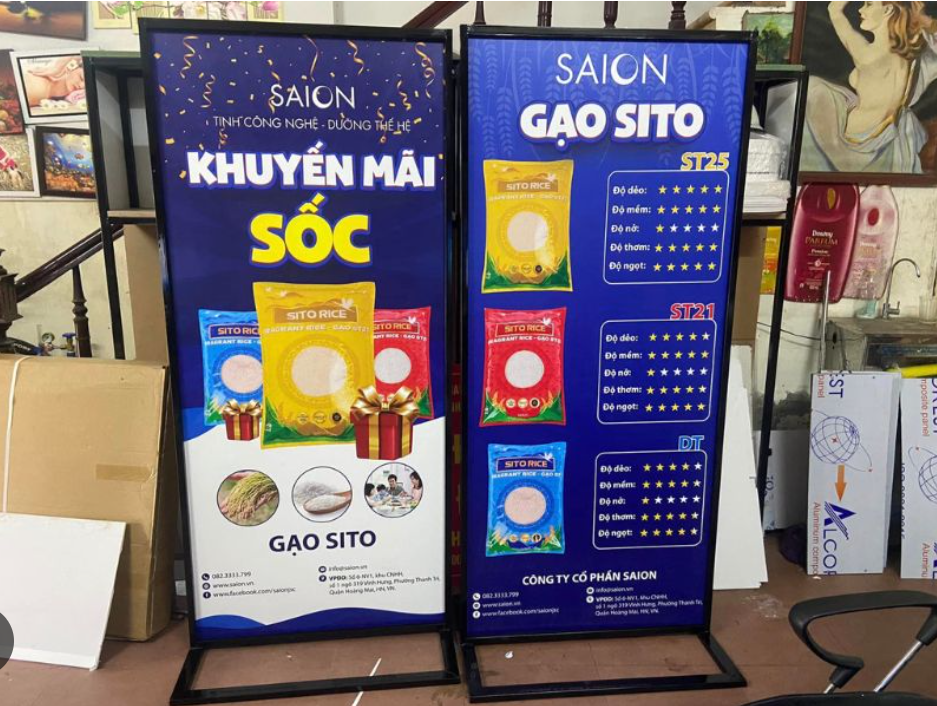 Chân Standee Sắt Có Gì Đặc Biệt?