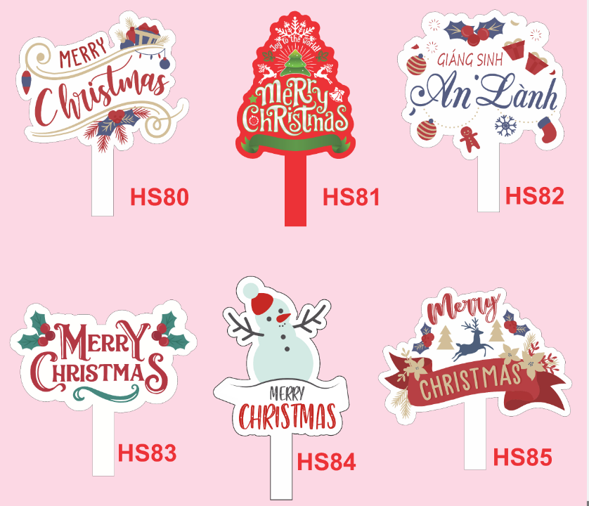 Hashtag Noel Đẹp – In Hashtag Giáng Sinh