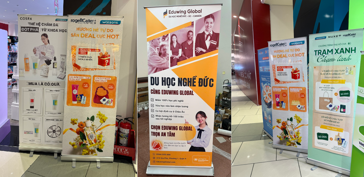Cách Thiết Kế Standee Đẹp Thu Hút Khách Hàng 2026