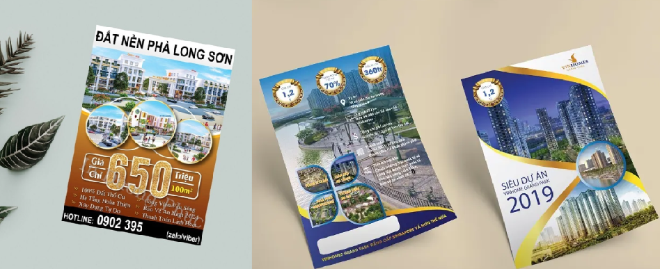 Thiết Kế Tờ Rơi Bất Động Sản Chuyên Nghiệp Tăng Khách Hàng