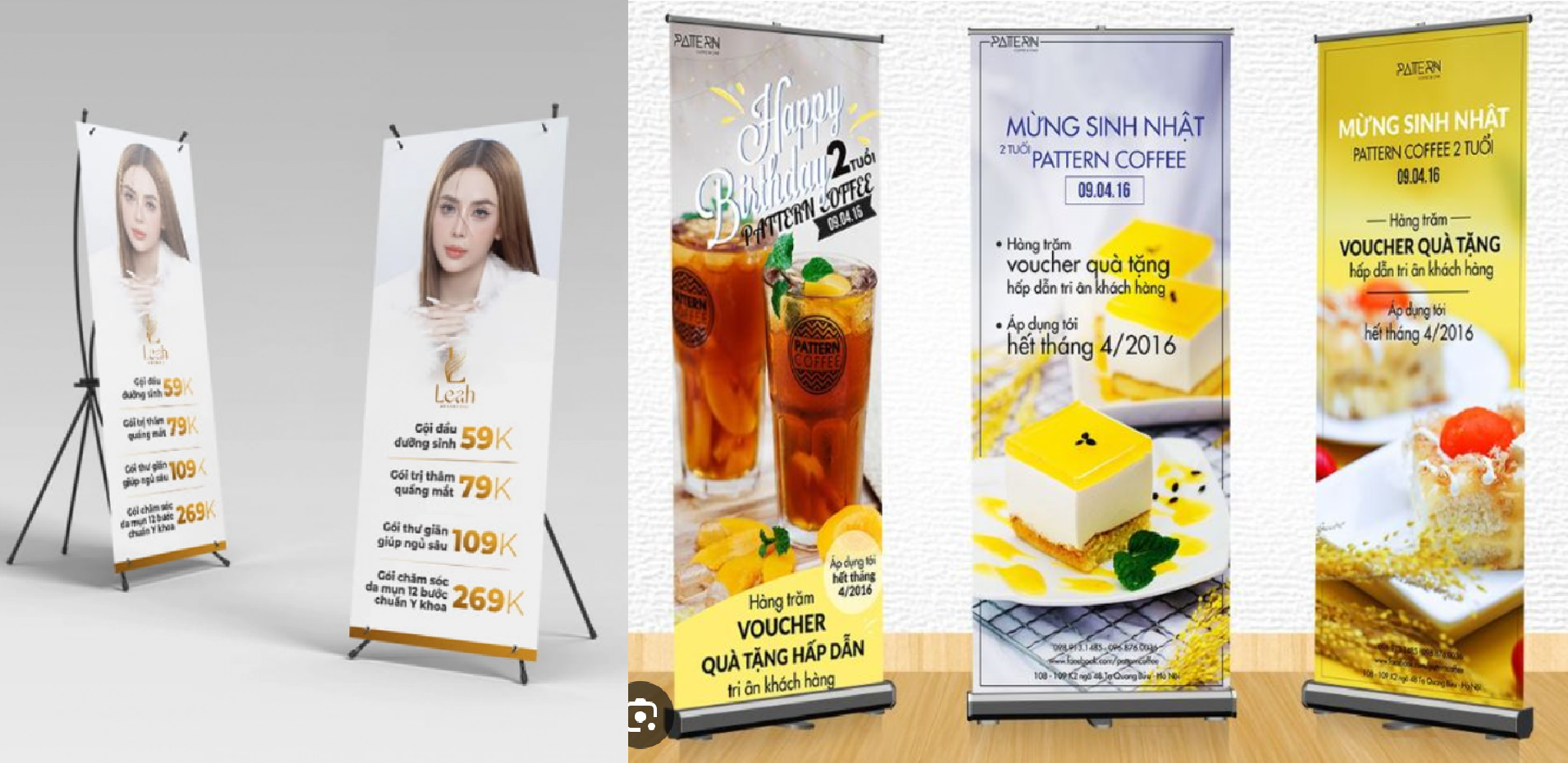 In Standee Quảng Cáo Sản Phẩm Lấy Ngay Trong 2H | Giá Xưởng