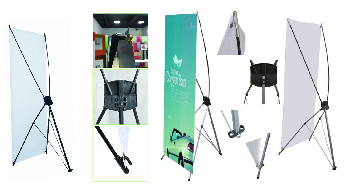 Cách Lắp Chân Standee Chữ X Chỉ 1 Phút Ai Cũng Làm Được