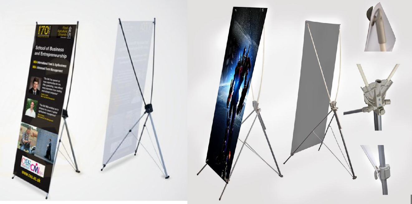 Cách Lắp Chân Standee Chữ X Chỉ 1 Phút Ai Cũng Làm Được