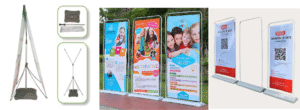 Standee Chữ X Có Phù Hợp Ngoài Trời Không? Cách Chọn Chuẩn