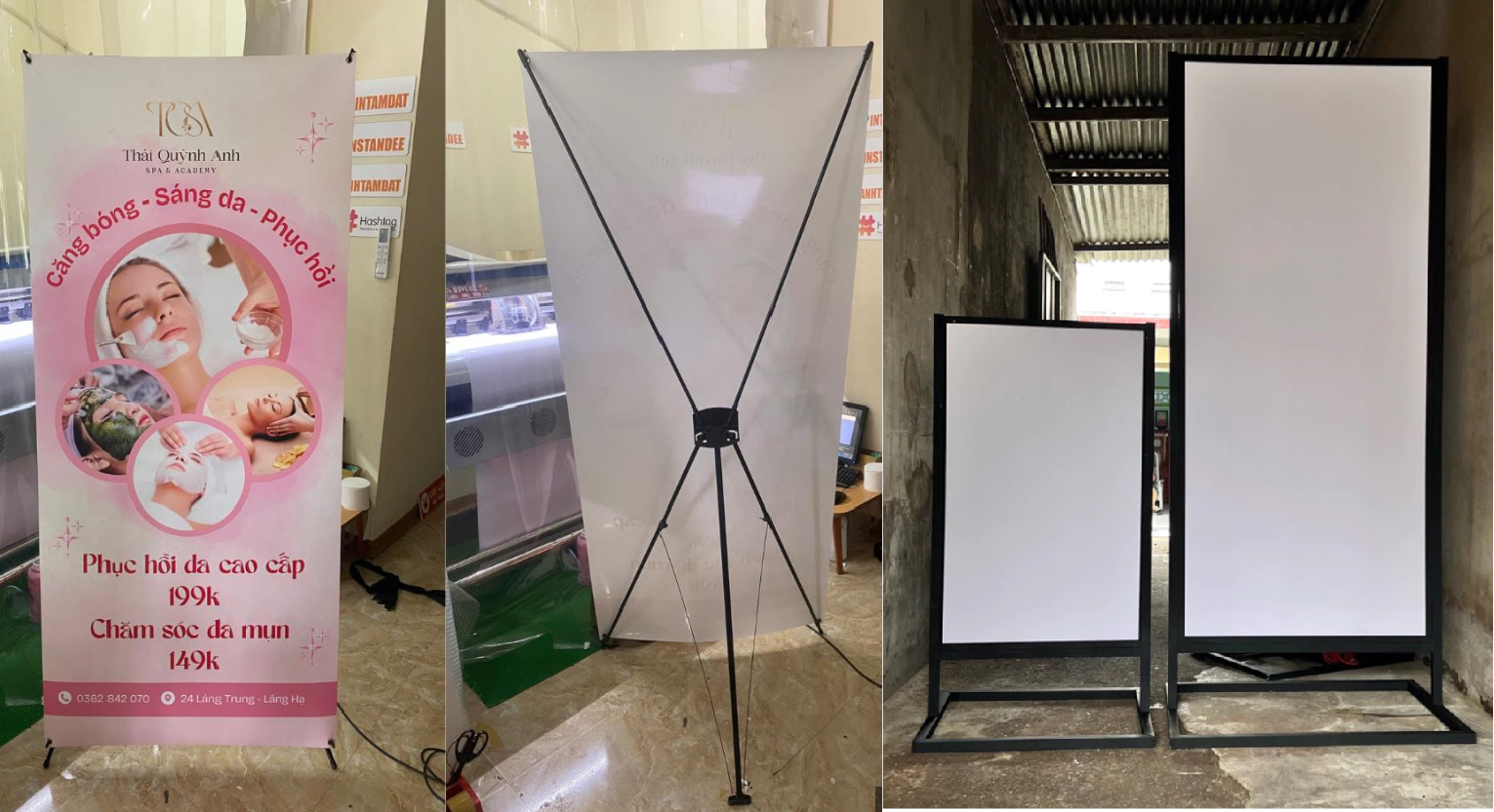 In Standee TPHCM Giá Tốt – Lấy Ngay 2H Tại Xưởng