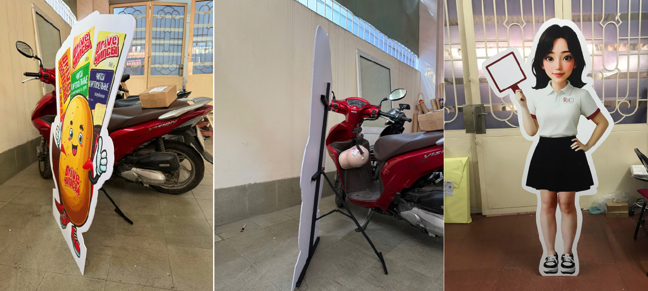 In Standee TPHCM Giá Tốt – Lấy Ngay 2H Tại Xưởng