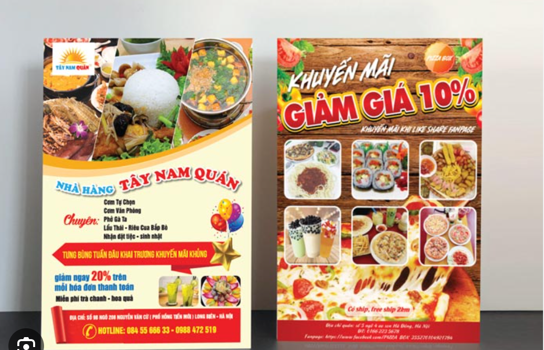 999+ Mẫu Tờ Rơi Quảng Cáo Thu Hút Khách Hàng