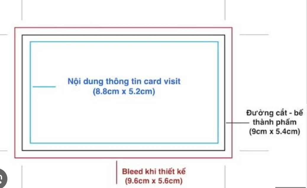 Kích Thước Name Card Chuẩn Là Bao Nhiêu? In Nhanh 2H Giá Xưởng