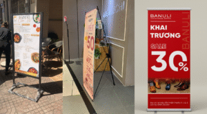 In 1 Bộ Standee Giá Bao Nhiêu Tiền? Giá Xưởng Lấy Liền 2H