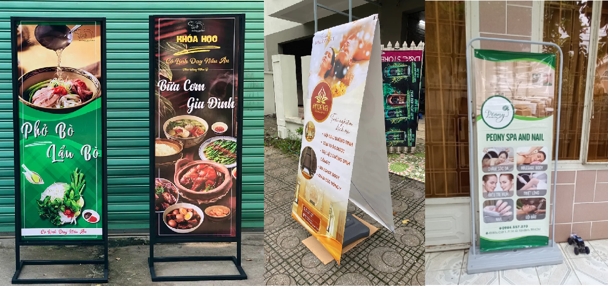 Mẫu Standee Nào Có Thể Dùng Được Ngoài Trời Chịu Gió Tốt?