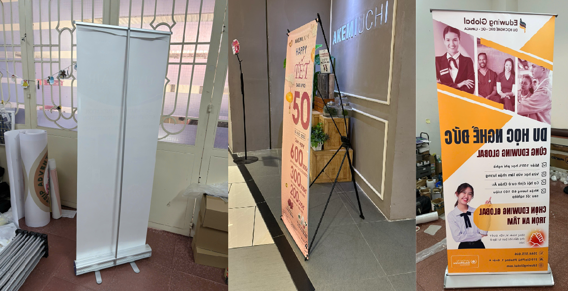 Chân Standee Chữ X Phù Hợp Khi Nào?