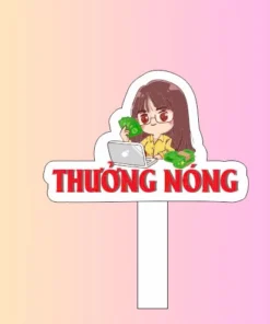 Hashtag cầm tay công ty 7 in hashtag cam tay