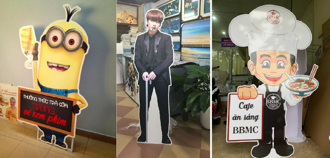 In Standee Mô Hình Theo Yêu Cầu TPHCM – Lấy Ngay 2H - tổng quan