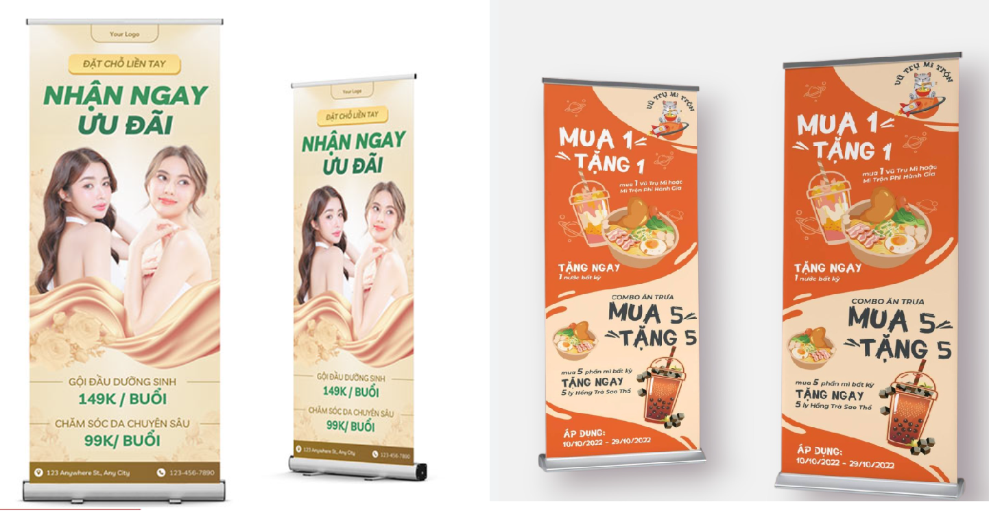 Standee Khai Trương Nên Thiết Kế Như Thế Nào?