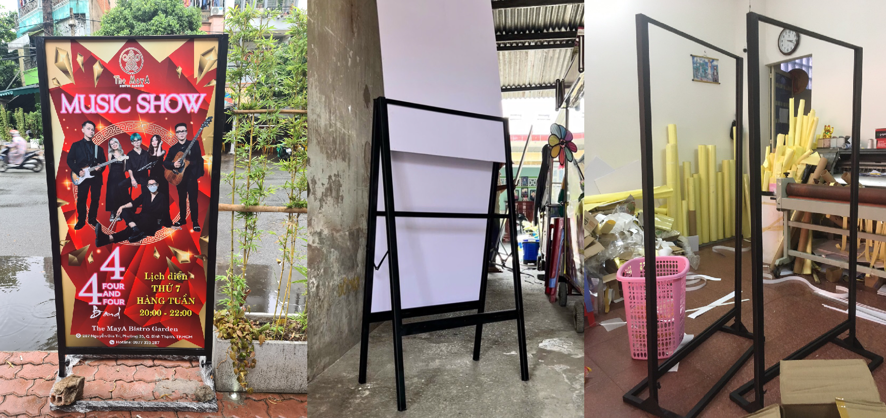 Standee Ngoài Trời Loại Nào Tốt? – Review Thật, Chịu Gió - tổng quan