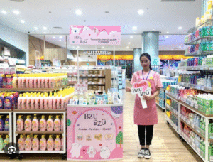 Mẫu Booth Sampling Đẹp Cho Hội Chợ Và Siêu Thị Giá Xưởng