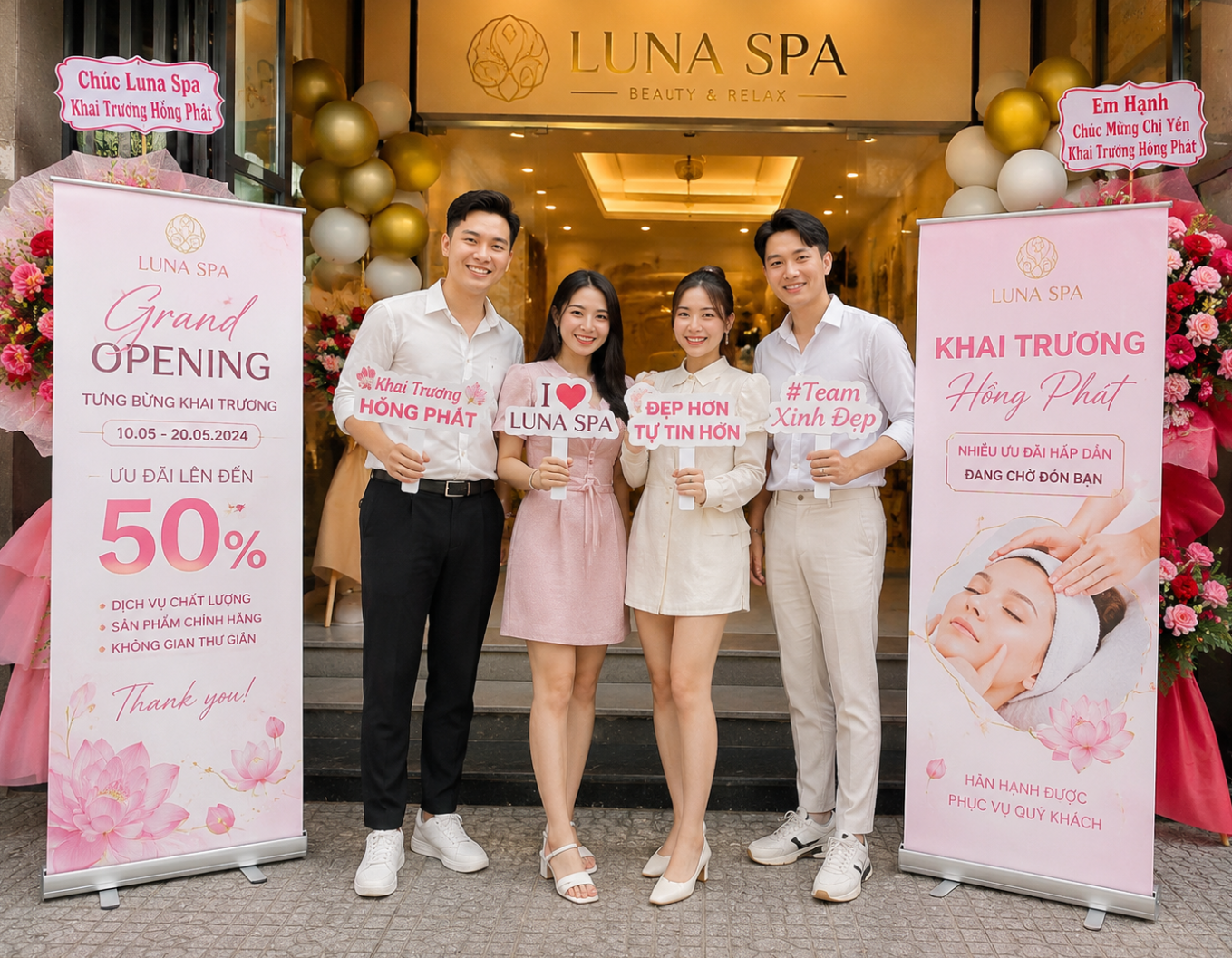 Standee Spa Cần Nội Dung Gì? – Thiết Kế Chuẩn, Đẹp Ngay - hình minh họa
