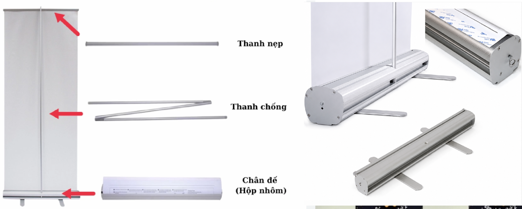 Top 20 Mẫu Standee Cuốn Nhôm Đẹp Cho Spa, Showroom 2026 - mẫu thực tế